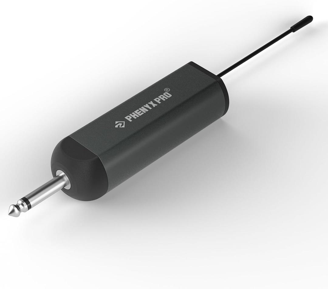 Phenyx Pro Portable Wireless Receiver, 900 MHz UHF Receiver with 15 Selectable Frequencies, Digital Transmission, 200 ft Working Range, Compatible with PDP-1 and PDP-2 in 900MHz Band (PWR-P-900)