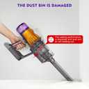 Dust Bin Compatible with Dyson SV30 SV46 SV20 V12 Detect Slim/SV18 V10 Digital Slim Vacuum Cleaner Canister Attachment Parts, Release Bin Compatible with Dyson Cordless Vacuum Part No.965272-01