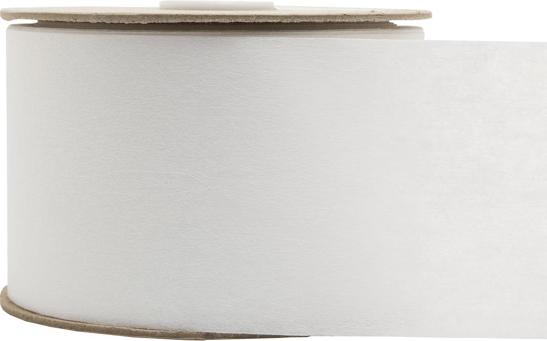 Wrights White Blended Woven Drapery Tape Craft Supplies, 50 Yards Long and 4'' W