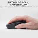Rapoo Wireless Keyboard and Mouse Combo, Blade-Series E9310M 99-Key Ultra-Thin Keyboard and M300G Silent Mouse, Support 4 Devices, Quiet, Compact, Battery Powered, for Windows/Mac/Linux/Chrome