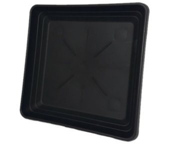 Deep Square Plant Pot Saucers | Plant Tray 18.5x18.5 inch