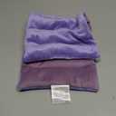 SuzziPad Microwave Heating Pad for Discomfort Reducing, 7x16 Microwavable Heated Pads, Muscle Ache, Soothing Fatigue for Neck and Shoulder, Bean Bag Moist Heat Pack, Warm Compress, 1.74lb, Purple