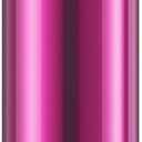 Vesici 1 Pack Slim Water Bottle 8.8 oz Small Stainless Steel Purse Compact Insulated Water Bottles Camping Travel Backpack Pocket Flask for Car Cold Coffee Tea (Hot Pink)