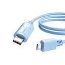 6FT FTDI USB to Micro USB Console Cable, USB 2.0 Console Cable Compatible for Extreme AP305C Wireless Access Point,for Aruba AP203 AP303 AP505 AP515 A535 AP555