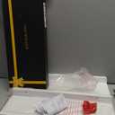 Love-KANKEI Floating Shelves Wall Mounted Set of 2, 17 Inch Rustic Wood Wall Shelves for Storage, Bedroom Living Room Bathroom Kitchen Office and More White