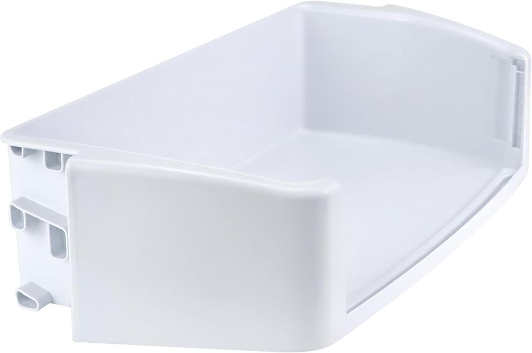 AMI PARTS WR71X10973 WR71X10607 Refrigerator Door Bin Middle Replacement for Ge Refrigerator Door Shelf AP5628753, 2313915, PS3513394, WR71X10253 (No Front)
