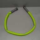 Flexzilla Garden Lead-in Hose 5/8 in. x 3 ft., Lightweight All-Weather Water Hose, Durable and Flexible, Leak-Free Connections (Chartreuse)