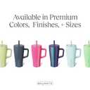 BrMate Era 20 oz Tumbler with Handle and Straw | 100% Leakproof Insulated Tumbler with Lid and Straw | Made of Stainless Steel | Cup Holder Friendly Base | 20oz (Rose Taupe)
