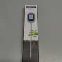 YAMRON 4-in-1 Soil Moisture Meter, Digital Plant Temperature/Soil Moisture Test & PH Meter/Sunlight Intensity, Backlight LCD Display for Gardening, Farming and Outdoor Plants