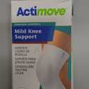 Actimove Everyday Supports Mild Knee Support - Mild Support, Lightweight, Easy to Apply for Slightly Swollen and Aching Knees  White, Medium