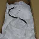 French Country Chandelier,6-Light Farmhouse Chandelier Vintage Candle dining room lighting fixture brown white Antique Industrial Chandeliers for Living Room Kitchen Island Foyer Bedroom Lighting