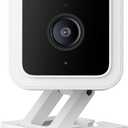 WYZE Cam v3, 1080P HD WiFi Wired Indoor/Outdoor Home Security Camera, Pet/Baby Monitor, Color Night Vision, 2Way Audio, MicroSD Card Slot, Compatible with Alexa & Google - White