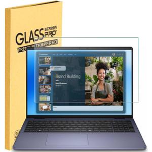Tempered Glass Screen Protector for Dell 16 Plus/Dell Pro 16 Plus/Dell Pro Max 16 Inch & Dell Inspiron/Precision/Latitude/Vostro/G16 16 inch Laptop,9H Hardness Ultra Clear Anti-Scratch