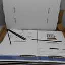 Bankers Box Hang'n'stor Medium-Duty Storage Boxes, Letter/Legal Files, 13" X 16" X 10.5", White/Blue, 4/Carton