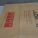 LOAAO 22X30 Inch Brushed Nickel Bathroom Mirror, Rounded Rectangle Silver Metal Frame Mirror, Brushed Nickel, Anti-Rust, Hangs Horizontally or Vertically