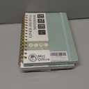 Mzj.Office Lined Journaling Notebook for Women, A5 Spiral Notebook with 100gsm Thick Paper, 70 Sheets / 140 Pages, Notebooks for Work, Journals, Notes, Bible Study, and Daily Use 3Pcs