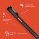 Tech21 Evo Max case for iPhone 15 - Compatible with MagSafe - Impact Protection Case - Lanyards Included - Black