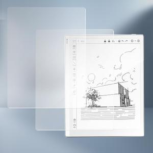 3 x Anti-Glare Screen Protector for 13.3" Onyx Boox Tablet Note Max/Boox Tab X C (2-Pack) Anti Fingerprint Anti Burst Nano Matte Skin PET Soft Film (Matte)