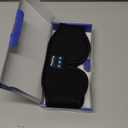 Perytong Sleep Mask with Bluetooth 5.4 Headphones, Wireless Sleep Eye Mask for Side Sleepers, 3D Contoured Comfort & Built-in HD Stereo Earphones, Blackout for Travel (Carbon Black)