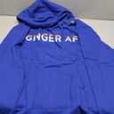 Unisex Pullover Hoodie Royal Size XL