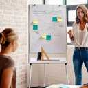 2pcs Magnetic Book Shelf, Whiteboard Magnetic Bookshelf Magnetic Floating Book Stand Magnetic Book Display Holder Magnetic Rack for Whiteboard Classroom Home (White)