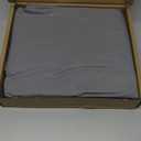 Amazon Basics Lightweight Super Soft Easy Care Wrinkle Free Microfiber 3 Piece Bed Sheet Set with 14-Inch Deep Pockets, Twin, Dark Gray, Solid, Kids, Men & Women Bedding