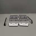 Solar Fence Lights Outdoor - 2700/4000/6000K 3 Mode, Waterproof LED, Fence Light Solar Powered for Outside, Backyard/Railing/Step/Patio/Wall and Home Improvement(8 Pack)