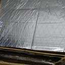 uxcell 197mil 49sqft Sound Deadening Mat Aluminum Foil Foam for Car 35pcs