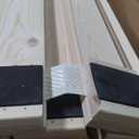 Floor Bed Frame Japanese Futon Tatami Mat Breathable and Moisture-Proof, The Support Board Under The Mattress (Queen)