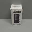 SESENSE 4-in-1 Travel Bottles for Toiletries, TSA Approved Travel Size Toiletries, Leak Proof Refillable Travel Size Shampoo and Conditioner Sets with Wall-Mountable Suction Cup, Gray