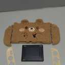 GeekShare Plush Case Compatible with Switch 2 (2025), NS2 Protective Cover for Switch Console and Grip Joy Controller, Plush Bear