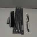 Grout Brush with Long Handle, 49'' Tile Cleaner Tool for Shower, Floors Scrubber for Bathroom Cleaning (Black Bristles)