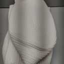 ECDYQXVU Cotton Rope Storage Basket, 15x10x9 Inches, Woven Basket for Shelves, Clothes, Towels, Books, and Laundry, White (3 Pack)