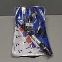 Snow Shovel for Kids Toddler - Lightweight Plastic Blade with Heavy Duty Metal Handle and Comfort D-Grip,32 Inch Detachable Snow Shovel for Car, Driveway, Garden, Camping, Beach, Emergency Use, Blue