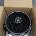 DREO Fan for Bedroom, 12 Inches, 70ft Powerful Airflow, 25db Quiet Table Air Circulator Fans for Whole Room, 120 Adjustable Tilt, 3 Speeds, Desktop Fan for Home, Office, Kitchen, Small Oversize