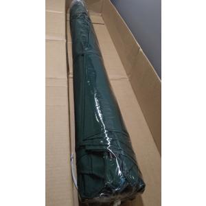 Blissun 9' Outdoor Patio Umbrella, Outdoor Table Umbrella, Yard Umbrella, Market Umbrella with 8 Sturdy Ribs, Push Button Tilt and Crank (Dark Green)