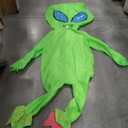 Mevintop 2 Packs Inflatable Alien Costume ET Costume Halloween Blow Up Costume Suit
