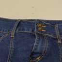 Sidefeel Women's Wide Leg Jeans High Waisted Stretchy Straight Leg Jeans Trendy Seamed Front Loose Denim Pants Size 6