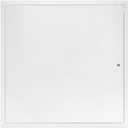 QWORK Aluminum Alloy Access Panel, 24x24 Inch Service Shaft Door Panel for Drywall and Ceiling Electrical