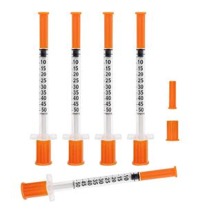 0.5mL/CC Syringe with 31G 5/16in Needle, Scientific Lab Refilling, Industrial Measurement, 36PACKS