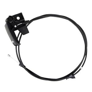 Hood Latch Release Cable with Handle Lever 912-014 15769412 15741109 Compatible with 1995-2000 Chevy GMC C1500 C2500 C3500 K1500 K2500 K3500 Suburban Tahoe Yukon Escalade Hood Parts