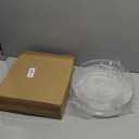 2 Pack Lazy Susan Organizer, 10.6" Clear Lazy Susan Turntable for Kitchen Cabinet,Turntable Organizer for Countertop, Pantry Organization and Storage