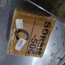 CAP 150 lb Rubber Coated Hex Chrome Handles Dumbbell Set with Vertical Dark Rack