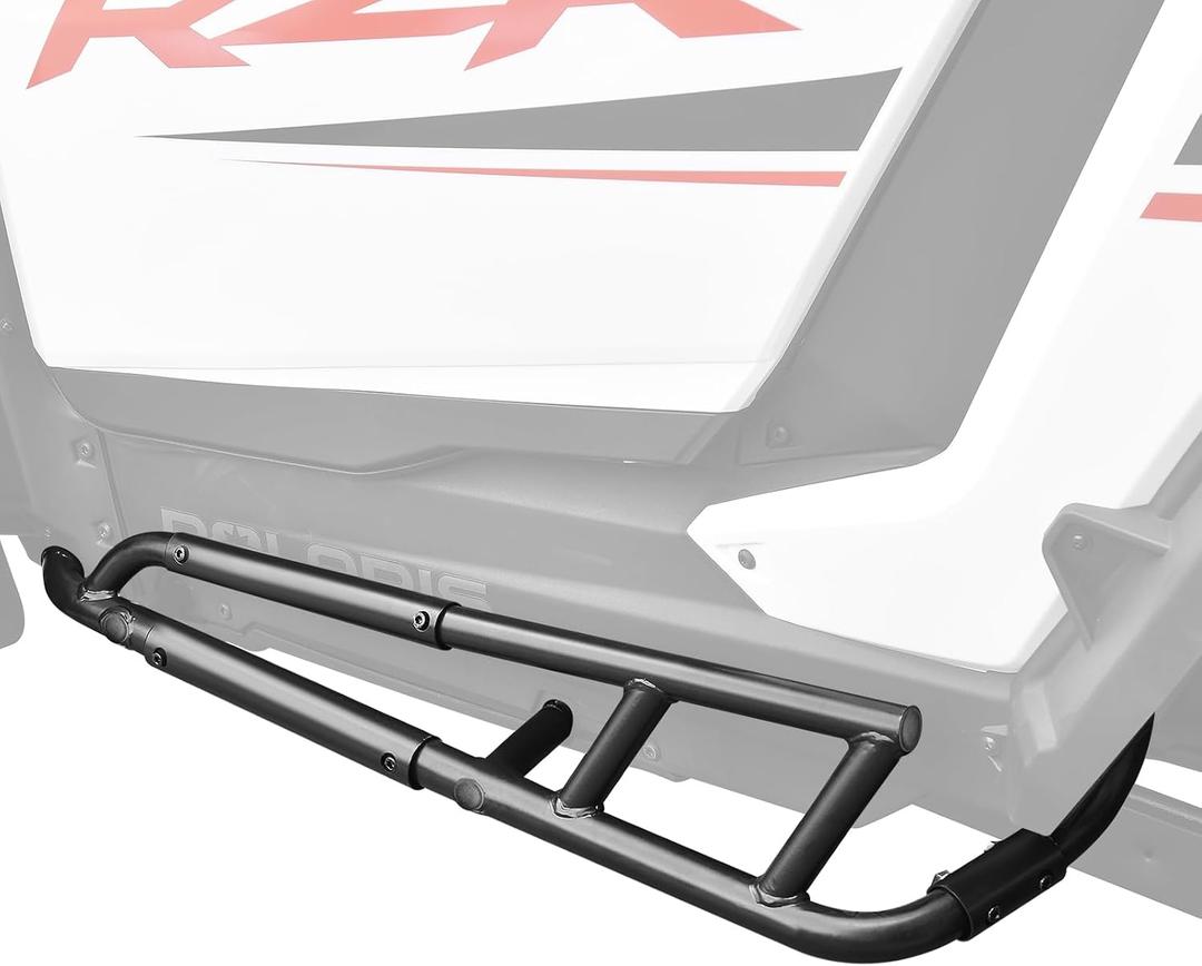 Combined Side Bumper Protector Guard for Polaris RZR XP 1000 2024+, Heavy Duty Nerf Bars Rock Sliders Side Steps for Polaris RZR XP 1000 Ultimate/Sport/Premium 2024+ Accessories, 2 Seat