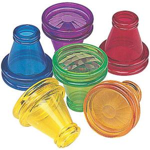 Fun Express Transparent Prism Kaleidoscope Toys (Bulk Set of 12) Novelty Party Favors and Giveaways