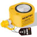 NEWTRY 10T Hydraulic Jack, Portable Low Profile, 0.43' Ram, for Shipbuilding, Bridge, Construction