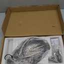 10X LED Magnifying Lamp with Clamp, KIRKAS 2,200 Lumens Dimmable Super Bright Daylight Magnifying Glass with Light, Adjustable Swivel Arm Lighted Magnifier Lamp for Reading Repair Crafts- Black