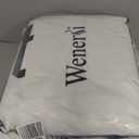 WENERSI Feather Down Comforter Queen Size,Hotel Style Bedding Comforter,750+ Fill Power,1200TC,100% Organic Cotton Fabric,All Season White Duvet Insert with 8 Corner Tabs