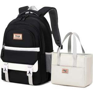 Asge Kids Backpacks for Girls School Book Bags for Teens Boys with Laptop Compartment - Ergonomic Design (Black) Asge Kids Backpacks for Girls School Book Bags for Teens Boys with Laptop Compartment - Ergonomic Design (Black)