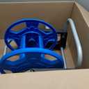 Garden Water Hose Reel Cart,Holds 50-60 Ft of 5/8 Inch Hose, Portable Hose Pipe Holder for Outside